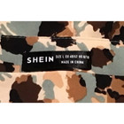 Shein Women   s Animal Print Multicolored Long Skirt Front Slit Size 8 10