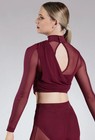 Dance Pre-owned Costume Top Weissman Mt11825 Small Adult Black Jazz Tap Modern