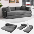 Convertible Sofa Bed Boneless Couch Floor Sofa Modular Loveseat Couch Us Stock