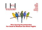 Lot Of 6 Aviary Breeding Bird Finch Parakeet Aviary Canary Lovebird Budgie Fl   