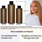 Real Brazilian Straight Keratin Blowout Complex Hair Treatment Kit Organic Na   