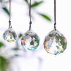 Clear Lot Rainbow Crystal Feng Shui Lamp Ball Prism Sun Catcher Wedding Decor