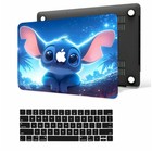 Stitch Painted Rubberized Hard Case New Cover For Macbook Pro Air M1 M2 M3 M4 M5