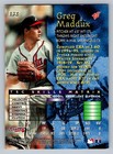  3635 Us Flag Maxi Card On Greg Maddux Trading Card W san Francisco Ca Cancel 