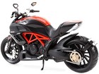 1 12 Ducati Diavel Red And Carbon Diecast Motorcycle Model     Maisto Diecast