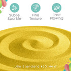 Sunflower Unity Sand  1 Lb  16 Oz   Yellow Colored Sand For Weddings  Vase Fille