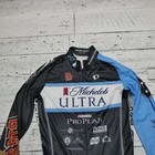 Pearl Izumi Michelob Ultra Cycling Skinsuit Mens Medium Black Padded Long Sleeve