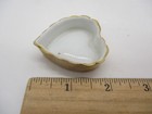 Small Heart Shaped Porcelain Ring Holder Bavaria