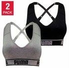 Puma Women s Seamless Sports Bra   1  2 Pack