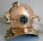 18  Diving Helmet Us Navy Mark V Deep Sea Divers Antique Scuba Divers Helmet