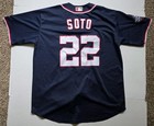 Majestic Juan Soto Washington Nationals 2019 World Series Mlb Jersey Blue Large