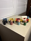 Complete Vintage Fisher Price Little People Amusement Park 932 Wood Train