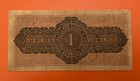 Brazil 1920 Issue 1 Mil Reis Banknote Crisp Xf  Pick 7  Rare 