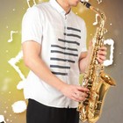 Ktaxon  Professional Alto Saxophone E Flat  Sax With Carrying Case
