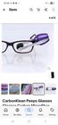 Carbonklean Peeps Glasses Cleaner Carbon Microfiber Tech Pink Color  mesh Bag