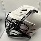 Cascade Cpx Adult Lacrosse Helmet White Black Face Mask Complete Used