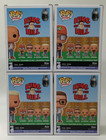 Funko Pop   King Of The Hill Hank Hill Dale  Bill Boomhauer Set Of 4 W protector