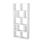 12-cube Shelf Bookcase Open Back Storage Organizer Home Office Living Room New