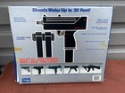 Rare Vintage Larami Mac-10 Motorized Water Laser Toy Gun 1987  New In Box