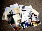 36 Lot Of Signed Autograph Papers photos Many W coa-authors-hallet-gossum Jr    
