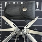 Leatherman Wave Multi-tool 2nd Gen Stainless Steel W nylon Sheath Vguc Bod 0609