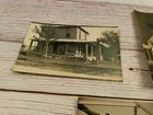 Lot Of Three  3  Vintage Photographs - Pictures - Woman  Boat  House
