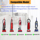 Replacement Belts For Dirt Devil  royal  Upright Vacuum Cleaner Style 5 Power Ma