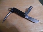 Vintage 1941 Wwll British Navy Marlin Spike Rigging Pocket Knife Bakelite Handle