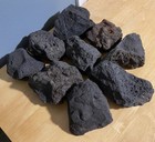 15 Lbs  Large 3-5    Black Lava Rock  approx  25-30  Fire Pit By R d Rock   Stone 