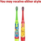 Colgate Kids Pokemon Battery Powered Toothbrush  Aa Battery  Extra Soft Bristles