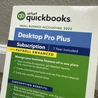 Intuit Quickbooks Small Business 2022 Desktop Pro Plus Payroll Enhanced Sealed