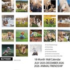 2026 Wall Calendar calendar 2025-2026 animal Friendship Animal 