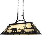 Vintage Pool Table Light 3 Lights Rustic Billiards Light Fixtures With