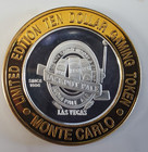Las Vegas Monte Carlo Andre   s  10 Silver Strike Casino Token  6 Oz Of  999 Fine