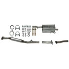 Stainless Steel Resonator Pipe Muffler Kit For 2006 -2008 Subaru Forester 2 5l