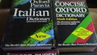 Bundle Of Hb Oxford Dictionaries  Paravia Italian  Duden German  Concise Compact