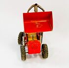 Vintage 1950   s Pressed Steel Nylint Hough Payloader Construction Toy  red 