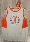 Wnba Tank Top Jersey S M L   Xl Basketball Girls Orange White Lot Of 2 New