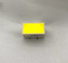 10pcs Yellow 2 Led Rectangular Bar Display 588nm Kingbright De2yd New
