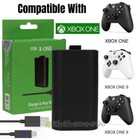 1 2xrechargeable Battery Pack For Xbox One Wireless Controller Play   Charge Kit