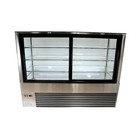 Peakcold Refrigerated Glass Sided Bakery Cake Display Case - Floor Standing