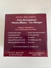 Joyce Meyer Ministries Daily Encouragement Audio Cube Built In Speaker Sealed