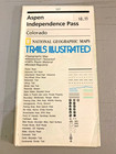 National Geographic Ttrails Illustrated -topo - Colorado Aspen Independence Pass