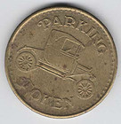 Vintage   Parking Token   Coin Medallion   Eagle With 18 Stars   3 