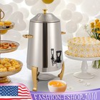 13l Hot Beverage Dispenser Coffee Chafer Stainless Steel Hot Drink Tea Dispenser