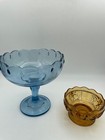 Vintage Random Crystal And Glass Pieces-- lot Of 9 Pieces 