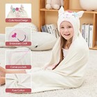 Style Quarters Baby Bath Towel - 100  Cotton Terry Soft Hooded Towel Cartoon 