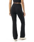 Women s Tall Cotton Flare Leggings With Side Pockets High Waist Extra Long Fu   