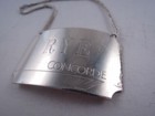 Sterling Liquor Tag Rye Concorde British Airways 10th Anniversary Airplane