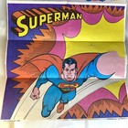 Vintage 1978 Superman  Pop Out   Perforated Promotional Poster Dc Comics Rare